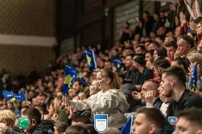 Pamje nga ndeshja Kosova-Zvicra